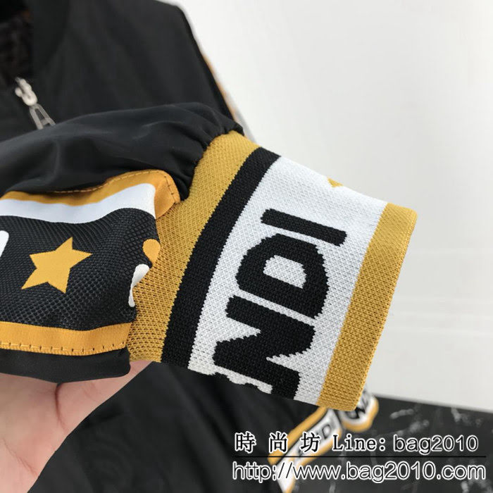 Fendi19ss 斐樂聯名 雙面穿 男款夾克外套 全部原版訂做五金 ydi2361